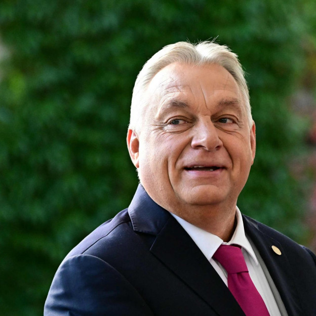 &lt;p&gt;Hungarian Prime Minister Viktor Orban arrives for the 2024 Berlin Process Summit on October 14, 2024 in Berlin, Germany. The ”Berlin Process” is a platform set up in 2014 ”to increase cooperation between the Western Balkans Six and the Berlin Process host countries as well as the EU”. (Photo by Tobias SCHWARZ/AFP)&lt;/p&gt;