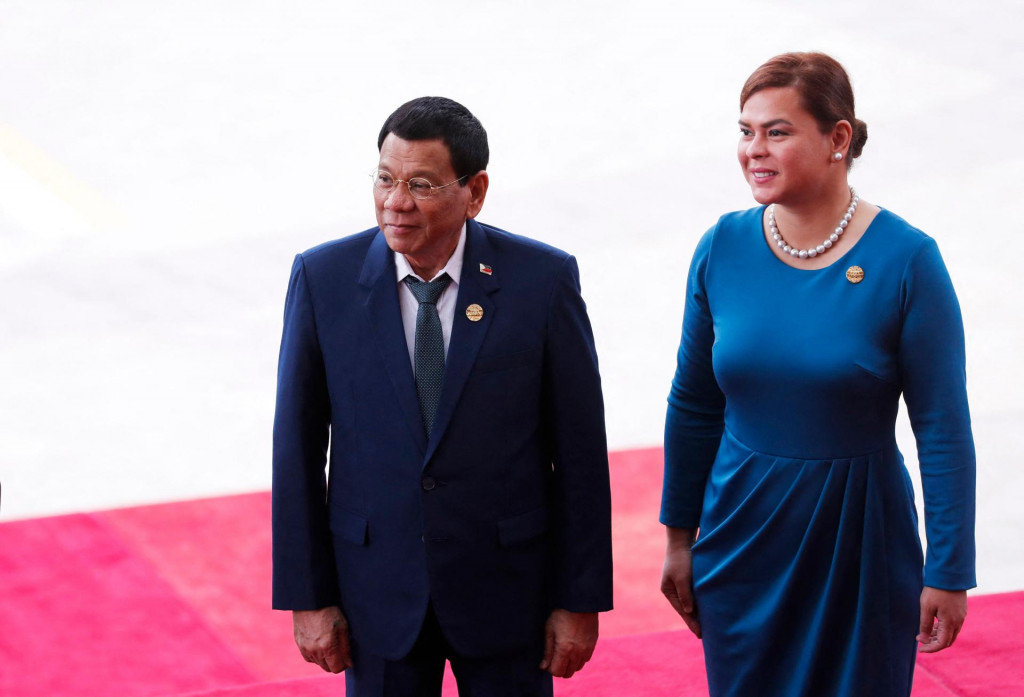 &lt;p&gt;Sara Duterte i njezin otac Rodrigo Duterte &lt;/p&gt;