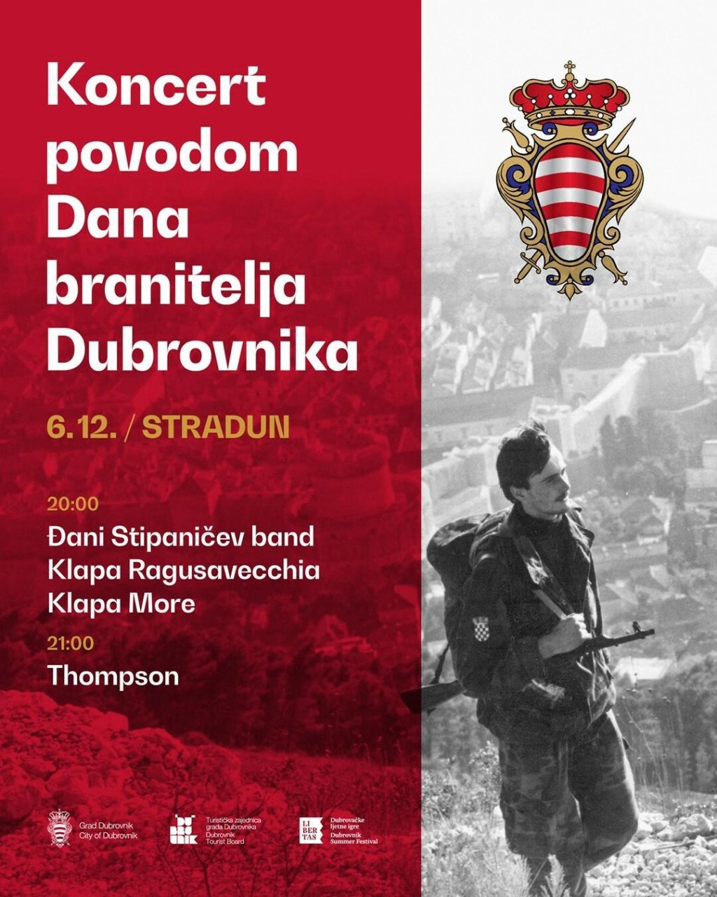 &lt;p&gt;Na Dan dubrovačkih branitelja održat će se koncert Marka Perkovića Thompsona&lt;/p&gt;