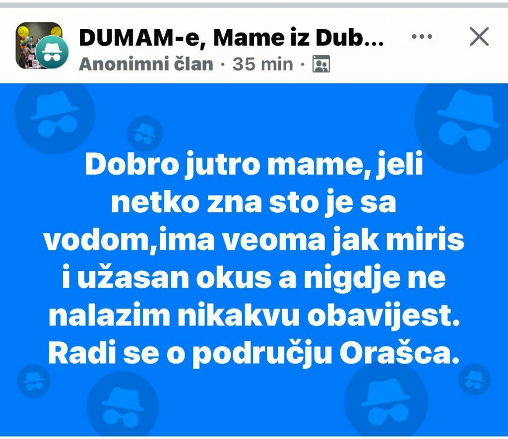 &lt;p&gt;Voda u Zatonu smrdi&lt;/p&gt;