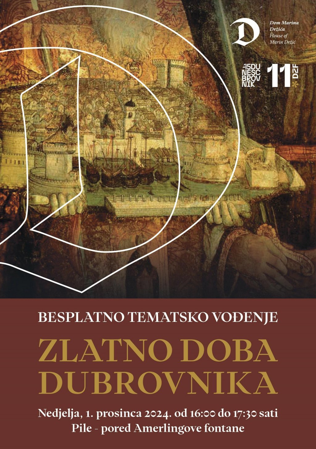 &lt;p&gt;Besplatno tematsko vođenje ”Zlatno doba Dubrovnika”&lt;/p&gt;