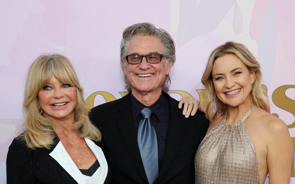 &lt;p&gt;Goldie Hawn, Kurt Russell iKate Hudson&lt;/p&gt;