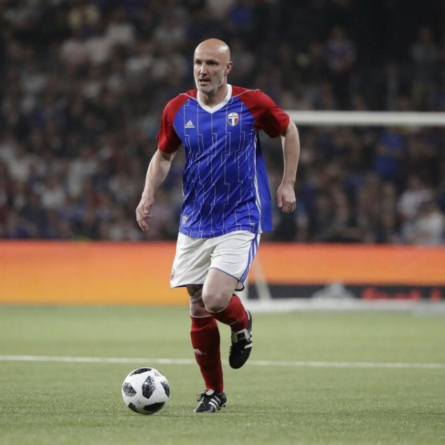 &lt;p&gt;Frank Leboeuf  2018. tijekom prijateljske utakmice u Areni u Nanterreu u blizini Pariza&lt;/p&gt;