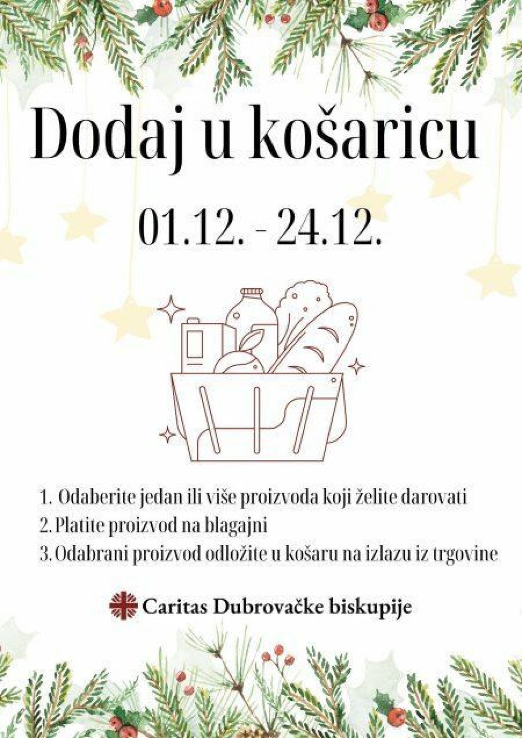 &lt;p&gt;Počinje Caritasova akcija ”Dodaj u košaricu”&lt;/p&gt;