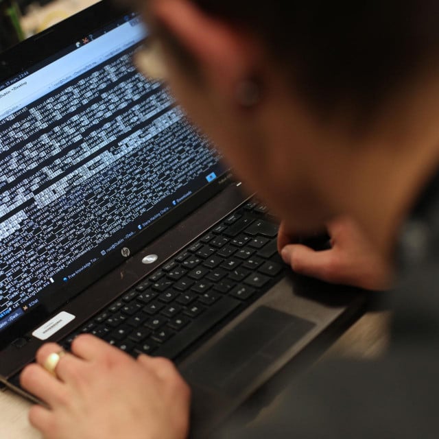 &lt;p&gt;(FILES) A student from an engineering school attends, on Meudon, west of Paris, overnight on March 16, 2013, the first edition of the Steria Hacking Challenge. The Grand Palais, which is hosting Olympic Games events in Paris, and around forty museums in France were the victims of a ransomware attack this weekend, police sources said on August 5, 2024. (Photo by THOMAS SAMSON/AFP)&lt;/p&gt;