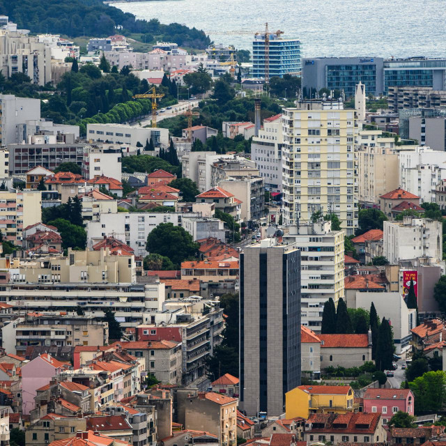 &lt;p&gt;Panoramski pogled na dio Splita&lt;/p&gt;