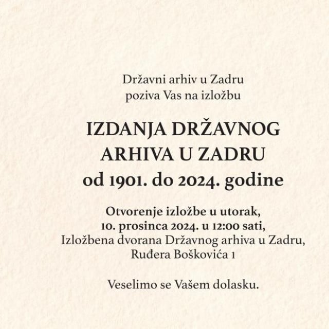 &lt;p&gt;državni arhiv - izložba građe&lt;/p&gt;