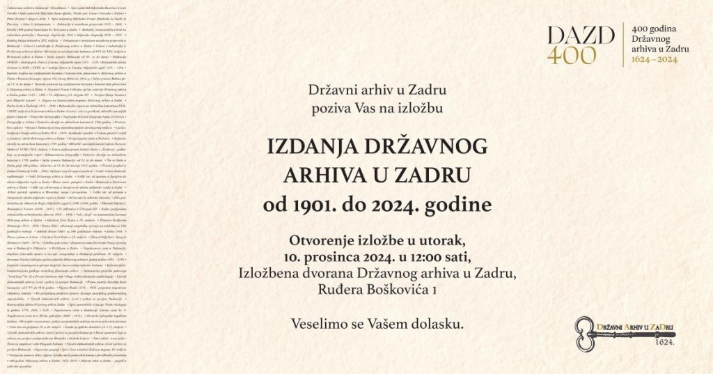 &lt;p&gt;državni arhiv - izložba građe&lt;/p&gt;