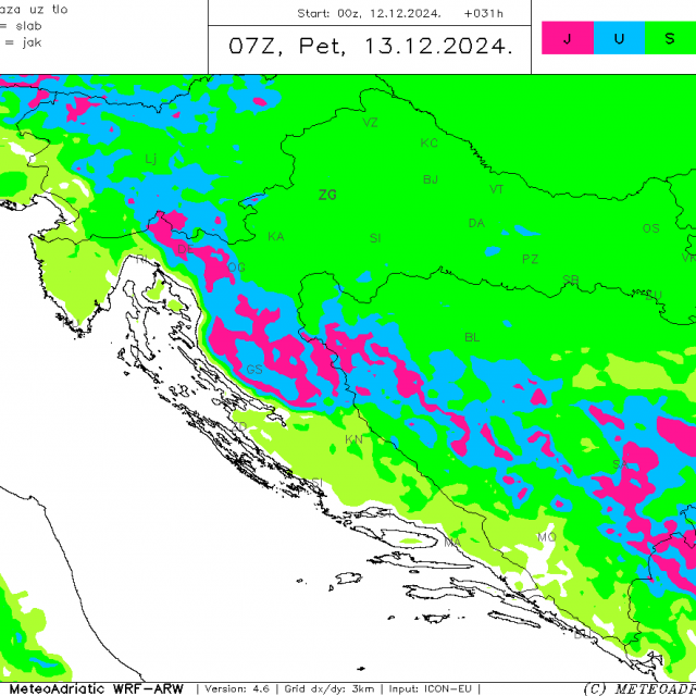 &lt;p&gt;Mraza je bilo u petak u Zagori METEOADRIATIC&lt;/p&gt;