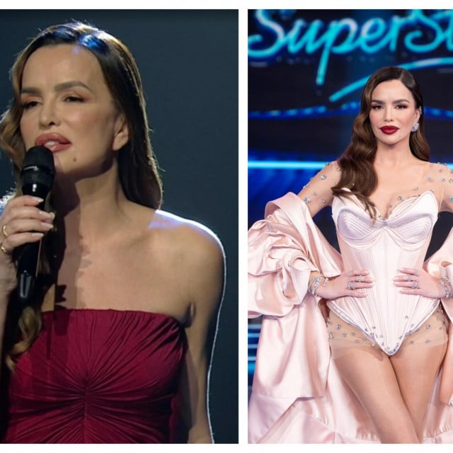 &lt;p&gt;Severina u sinoćnjem nastupu (lijevo) i kao članica žirija showa ‘Superstar‘&lt;/p&gt;