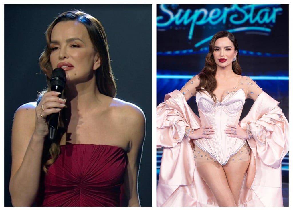 &lt;p&gt;Severina u sinoćnjem nastupu (lijevo) i kao članica žirija showa ‘Superstar‘&lt;/p&gt;