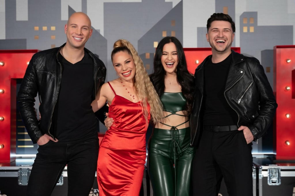 &lt;p&gt;Nadareni kvartet iz zadnje sezone popularnog showa ”Tvoje lice zvuči poznato”: Alen Bičević, Marija Kolb, Antonia Dora Pleško i Tomislav Marić ToMa&lt;/p&gt;