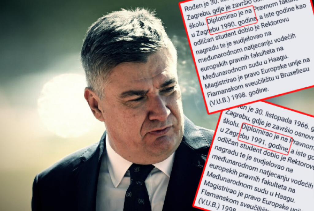 &lt;p&gt;Čitavu jednu godinu, i to baš onu koju hrvatska povijest pamti kao iznimno turbulentnu, službena biografija aktualnog hrvatskog predsjednika naprosto je bila zaboravila&lt;/p&gt;