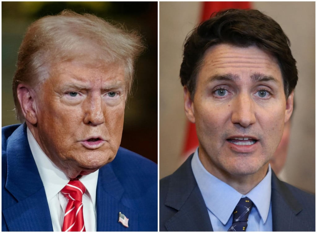 &lt;p&gt;Donald Trump i Justin Trudeau &lt;/p&gt;