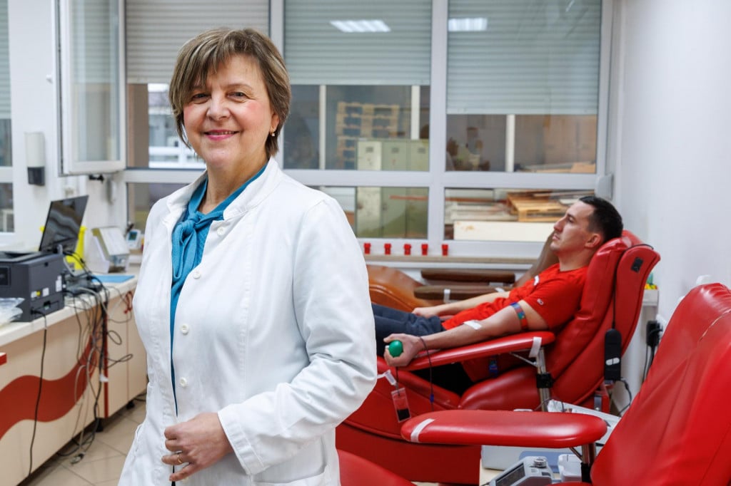 &lt;p&gt;Dr. Slavica Dajak, pročelnica Zavoda za transfuzijsku medicinu splitskoga KBC-a&lt;/p&gt;