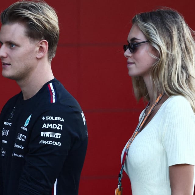 &lt;p&gt;Mick Schumacher i Lajla Hasanović&lt;/p&gt;