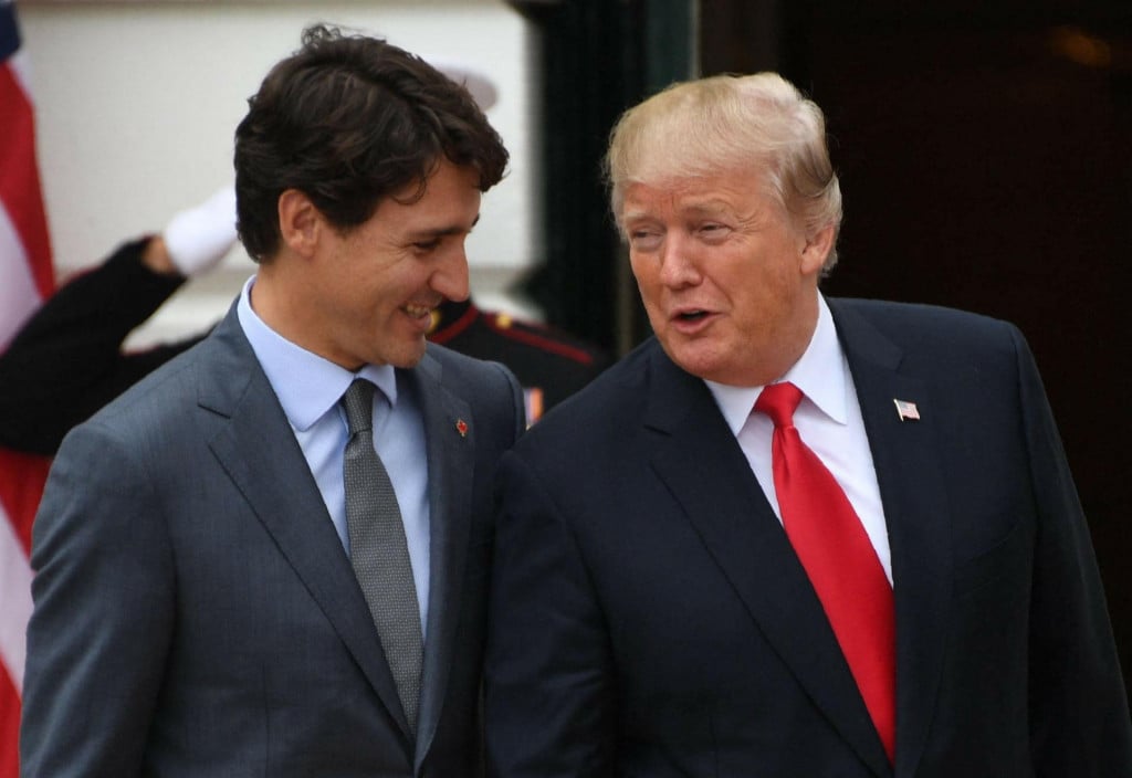 &lt;p&gt;Donald Trump i Justin Trudeau&lt;/p&gt;