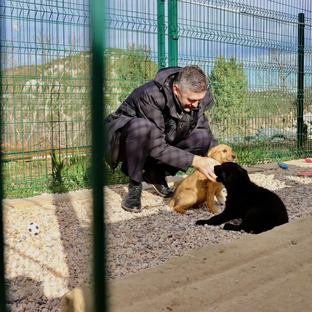 &lt;p&gt;Dubrovački gradonačelnik Mato Franković u posjetu azilu&lt;/p&gt;