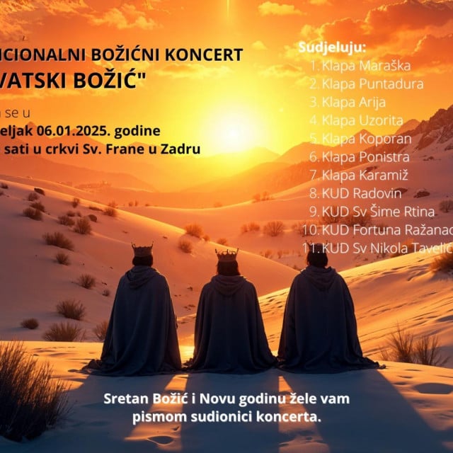 &lt;p&gt;Plakat za koncert&lt;/p&gt;