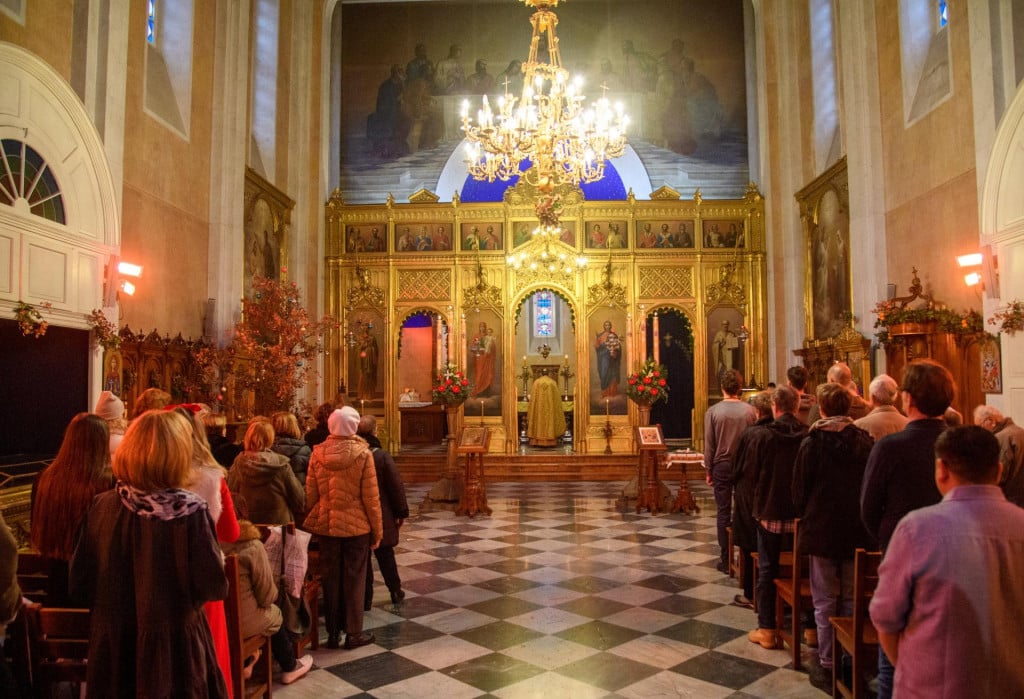 &lt;p&gt;Dubrovnik, 070125.&lt;br&gt;
Bozicna liturgija u hramu svete Blagovijesti na kojoj su se okupili vjernici pravoslavne vjeroispovijesti kako bi proslavili Bozic po julijanskom kalendaru.&lt;br&gt;