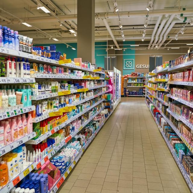 &lt;p&gt;BERLIN, GERMANY - CIRCA SEPTEMBER, 2019interior shot of Kaufland in Berlin. Kaufland is a German hypermarket chain, part of the Schwarz Gruppe which also owns Lidl and Handelshof.&lt;/p&gt;