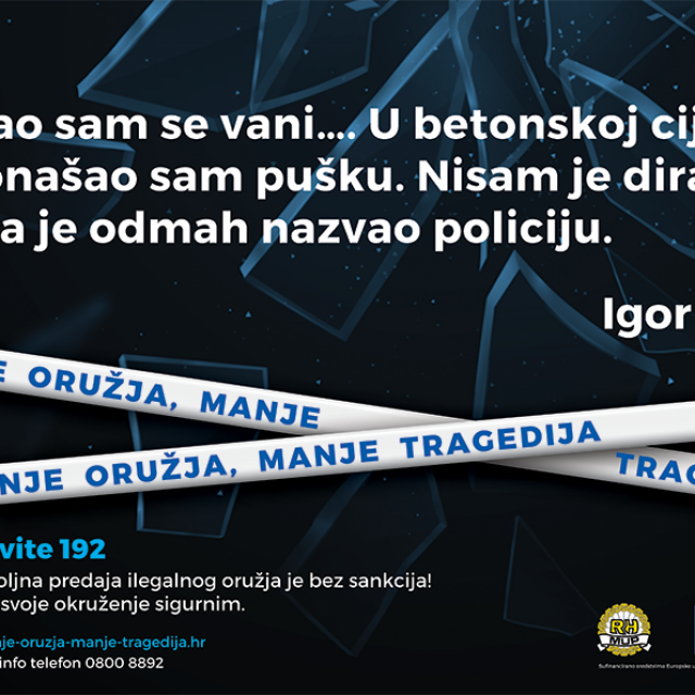 &lt;p&gt;Akcija Manje oružja, manje tragedija rezultirala je još jednom dobrovoljnom predajom oružja&lt;/p&gt;