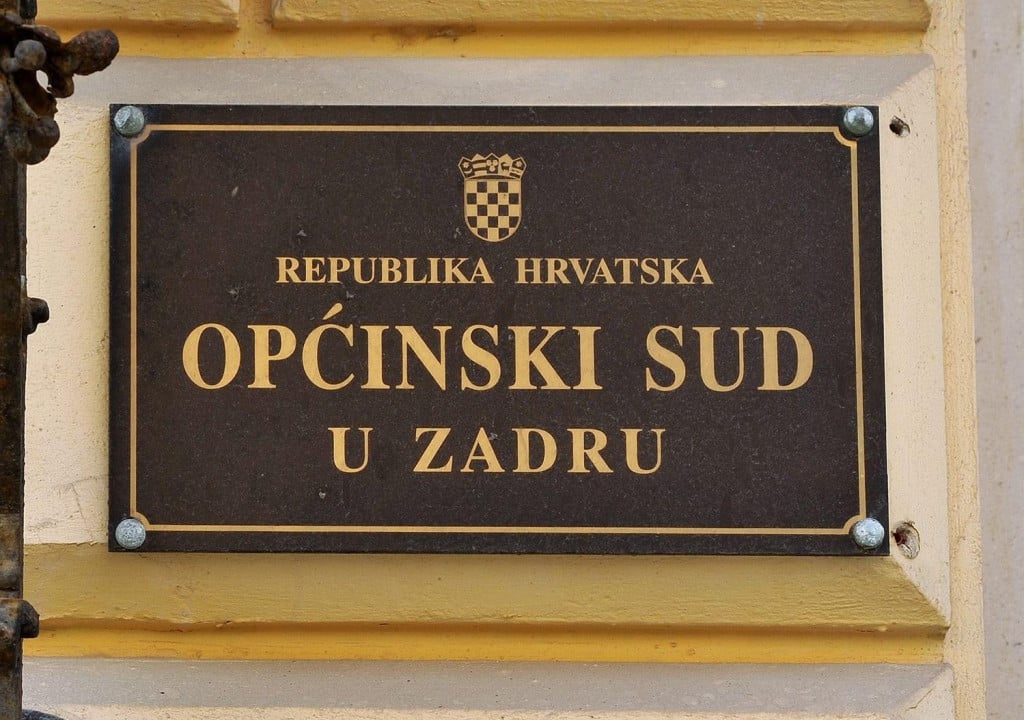 &lt;p&gt;Zgrada Opcinskog suda u Zadru.&lt;br&gt;
 &lt;/p&gt;