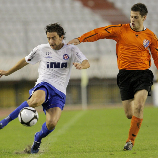 <p>Dario Jertec u dresu Hajduka</p>