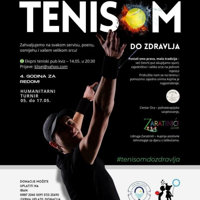 <p>Tenisom do zdravlja</p>