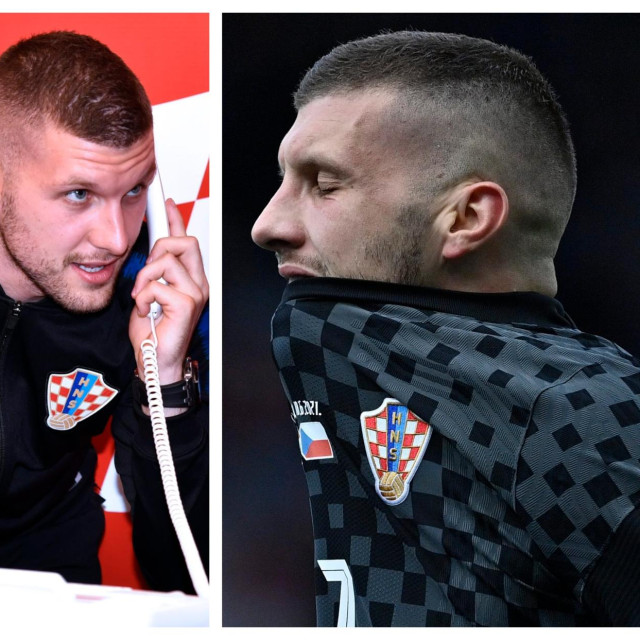 <p>Ante Rebić kao hrvatski reprezentativac</p>