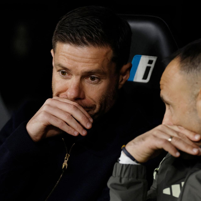 <p>Trener Reala Xabi Alonso</p>