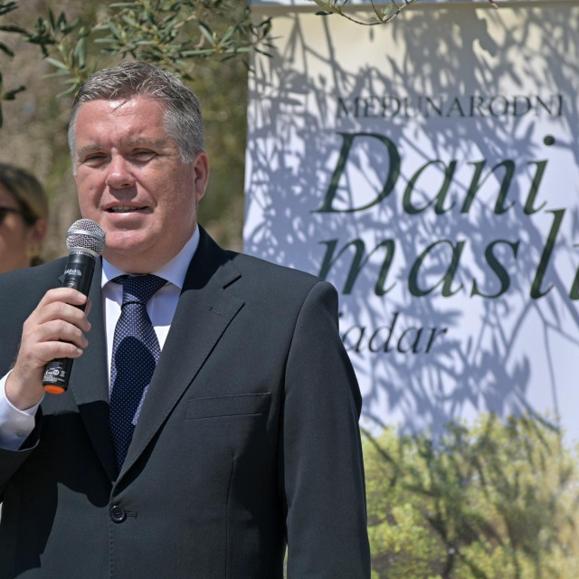 <p>Benito Pucar, predsjednik Organizacijskog odbora Dana masline</p>