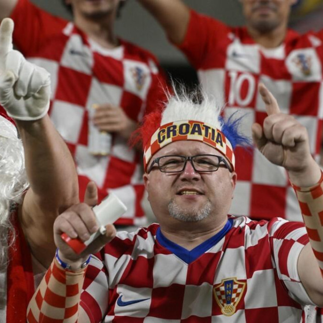 <p>Hrvatski navijači na&nbsp;nedavnom susretu protiv Brazila</p>