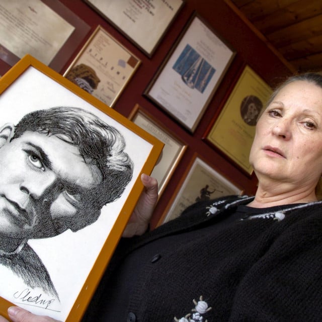 <p>Diana Dvornik, supruga Borisa Dvornika</p>