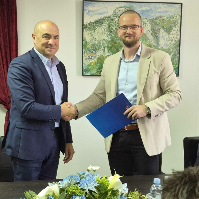 <p>Blaž Pezo i Franko Meki&scaron;ić</p>