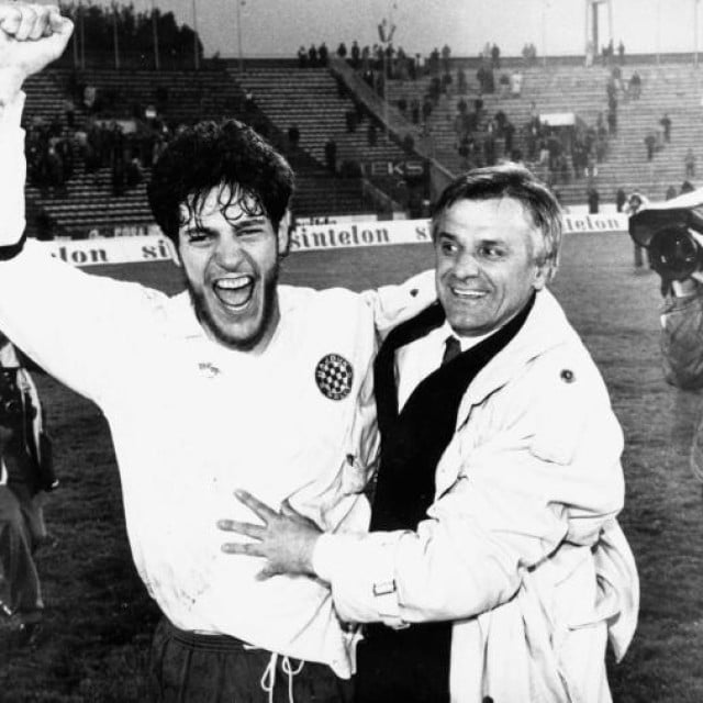 <p>Slavlje u Beogradu - Slaven Bilić i Josip Skoblar</p>