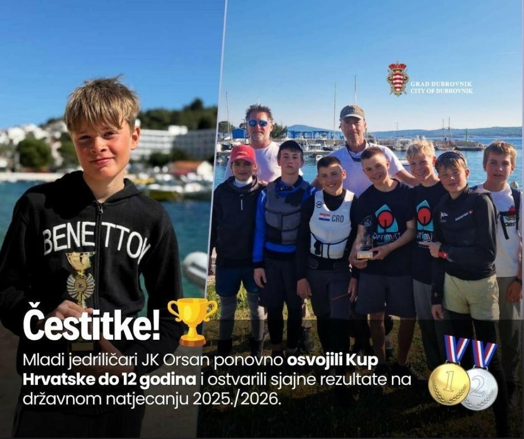 <p>Lorvo Hladilo pobjednik je jedriličarskog kupa Hrvatske, član JK Orsan</p>