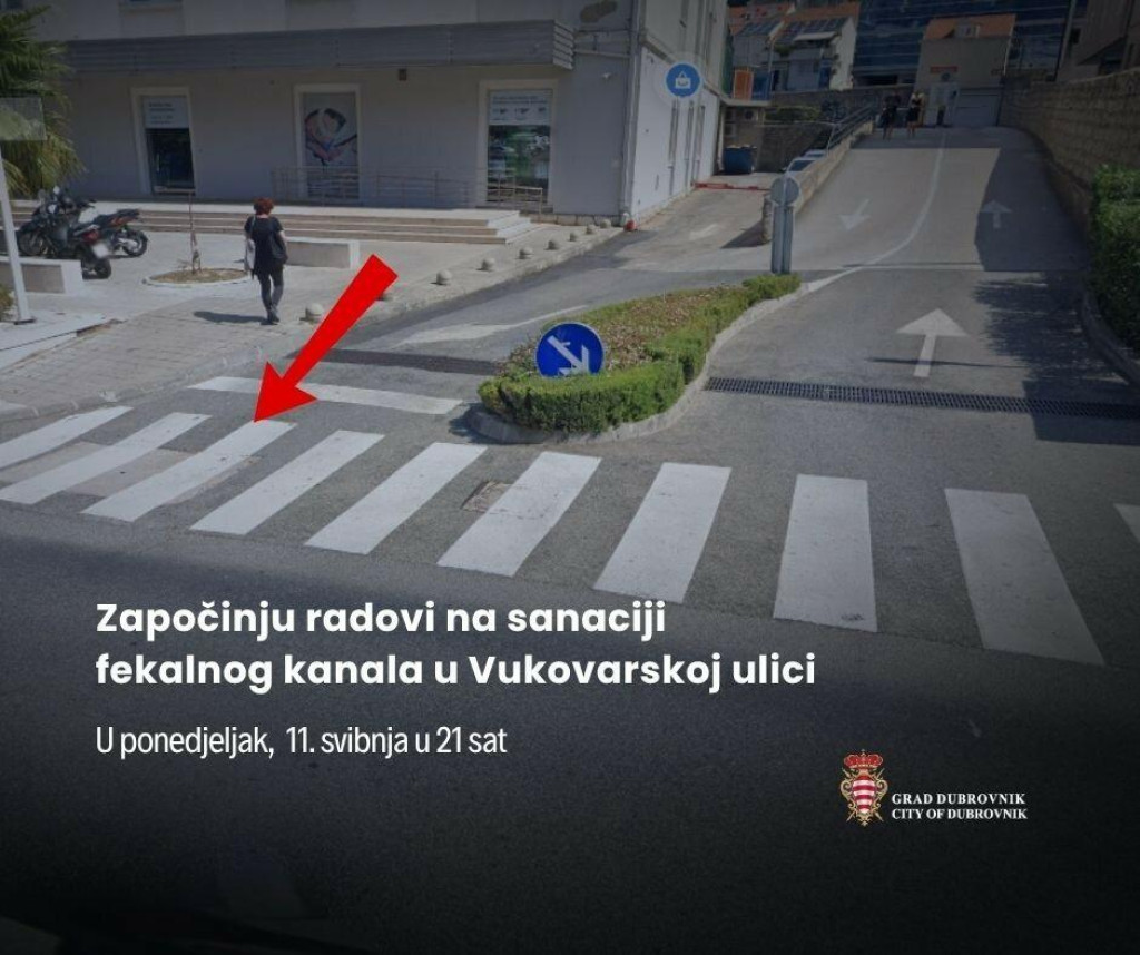 <p>Radovi u Vukovarskoj ulici</p>