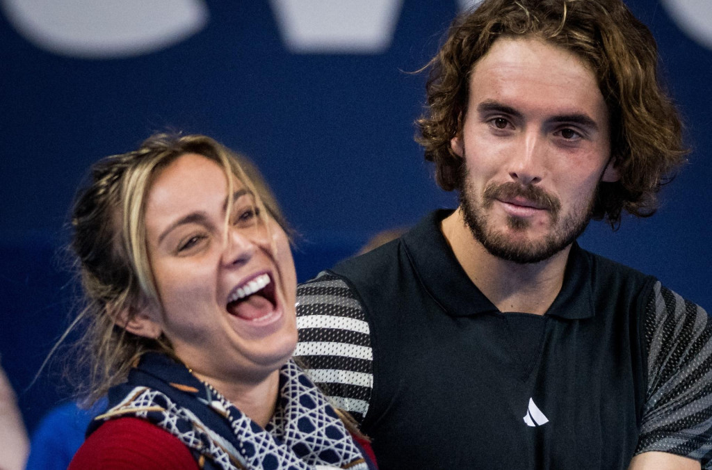 <p>Paula Badosa i Stefanos Tsitsipas</p>
