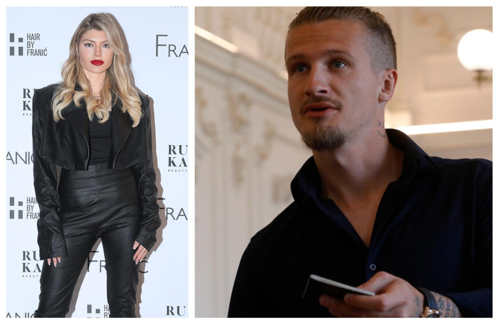 <p>Dina Dragija i Tin Jedvaj atraktivan su par</p>