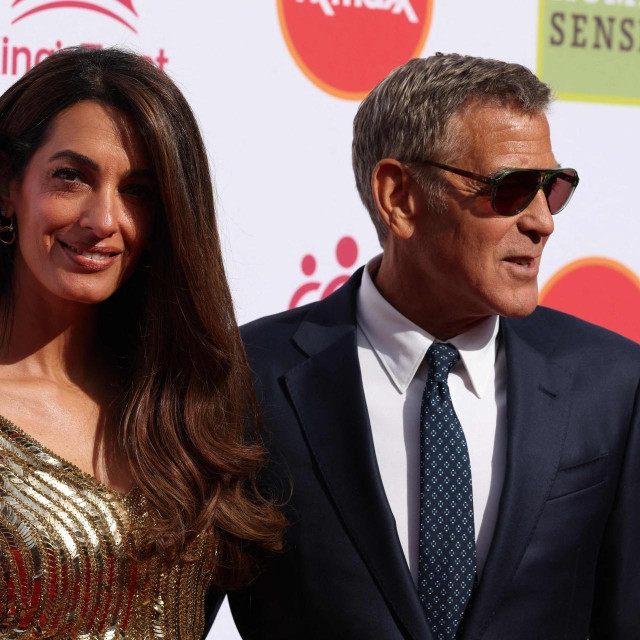 <p>Amal i George Clooney</p>