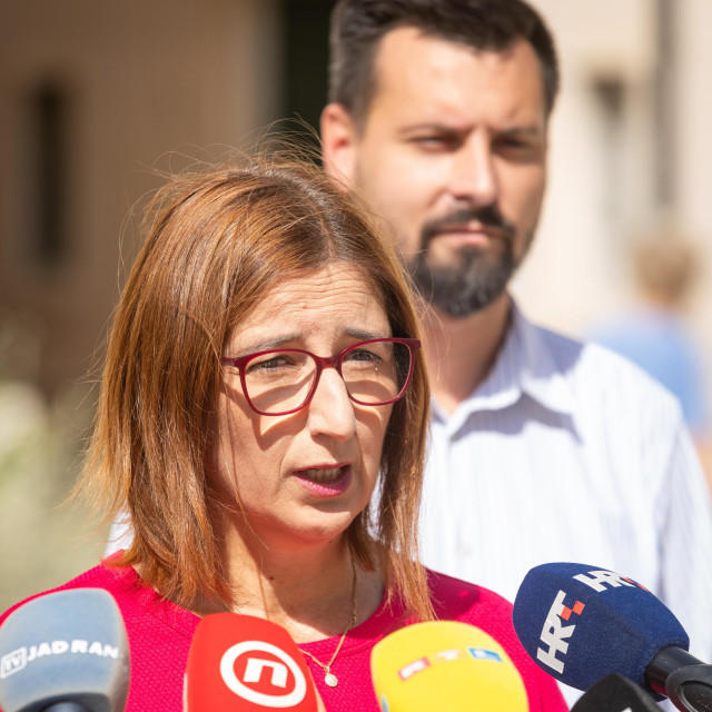 <p>Marijana Puljak i Bojan Ivo&scaron;ević&nbsp;</p>