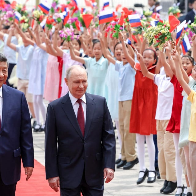 <p>Vladimir Putin i Xi Jinping</p>