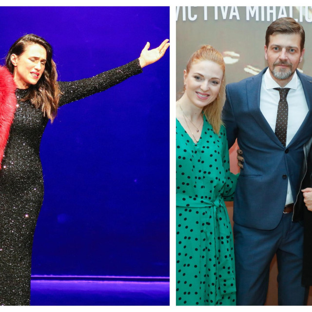 <p>Marijana Mikulić (lijevo) u monodrami &lsquo;Mare&lsquo;, te desno u dru&scaron;tvu Natase Janjić i Amara Bukvića</p>