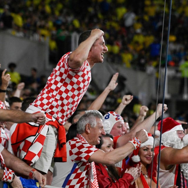 <p>Hrvatski navijači na prijateljskoj utakmici protiv Brazila u Orlandu</p>