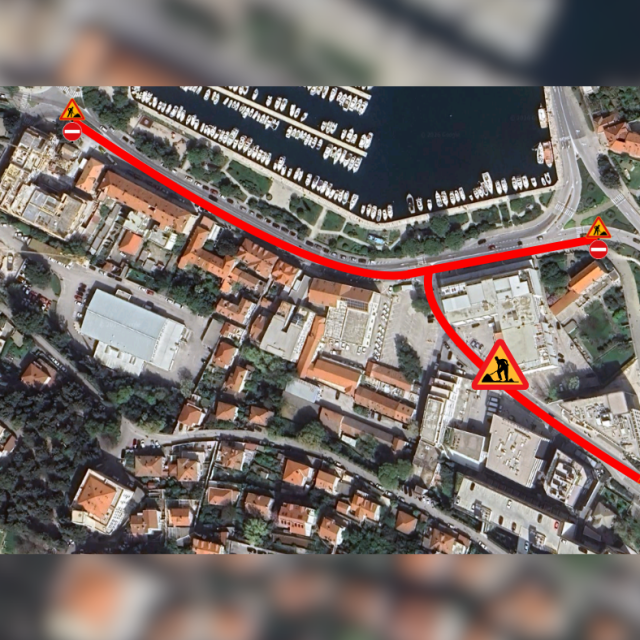 <p>Zbog radova na oborinskoj odvodnji za promet se zatvara Ulica Hrvatskog Crvenog križa i dio Ulice Nikole Tesle</p>