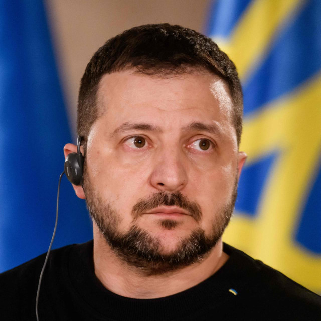 <p>Volodimir Zelenski</p>