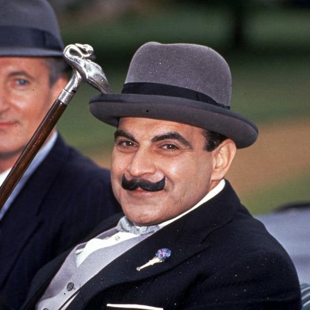 <p>David Suchet i Hugh Fraser</p>