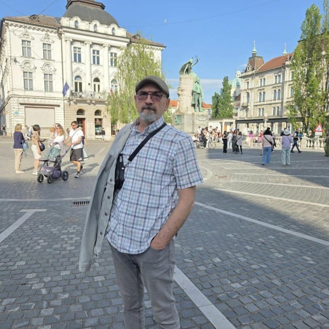<p>Fatmir Alispahić, novinar iz Tuzle</p>