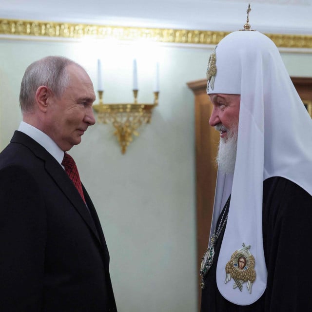 <p>Vladimir Putin i patrijarh&nbsp;Kirill</p>